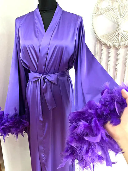 Luxurious Boudoir Gown