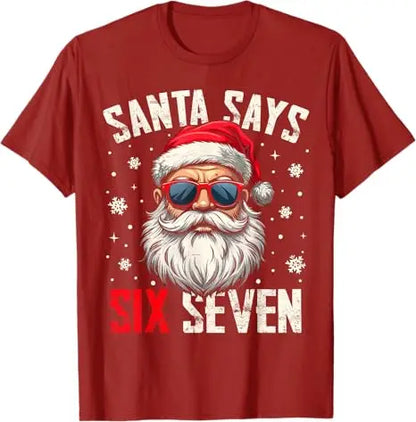 Funny Santa Says Six Seven