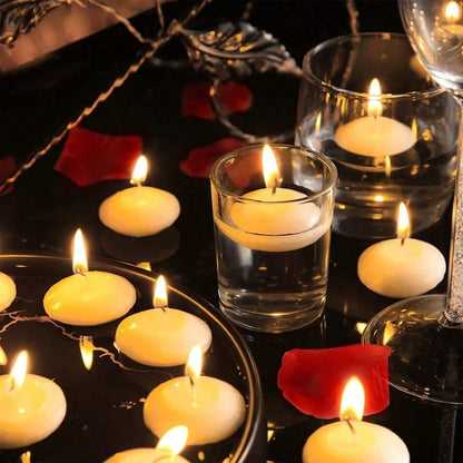Floating Disc Candles
