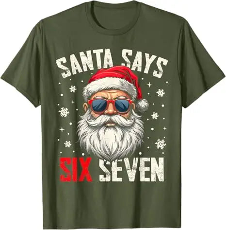 Funny Santa Says Six Seven