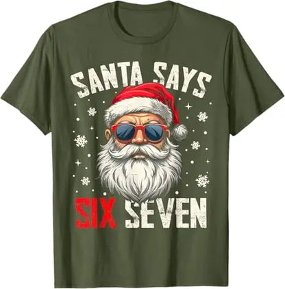 Funny Santa Says Six Seven