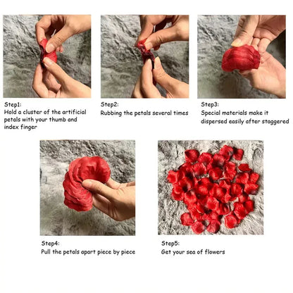 Artificial  Rose Petals