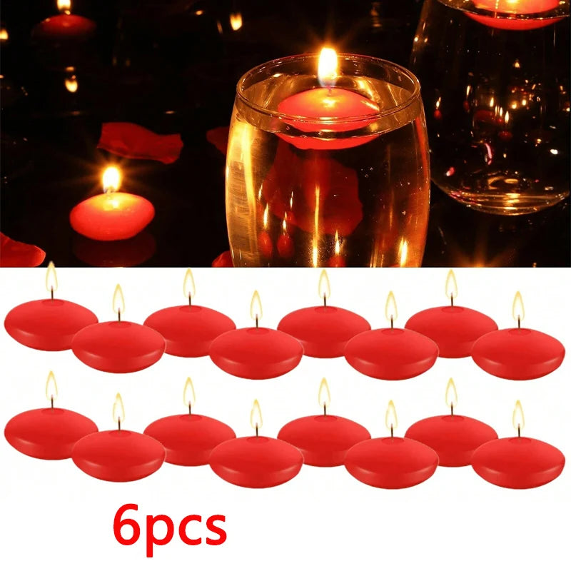Floating Disc Candles