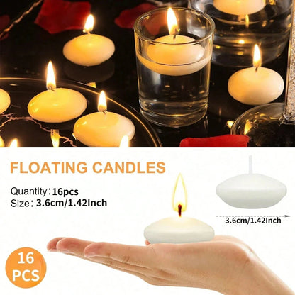 Floating Disc Candles