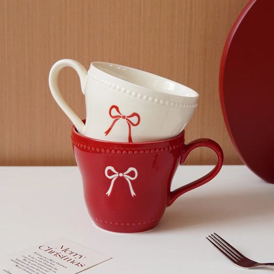 Bowknot Ceramic Mug