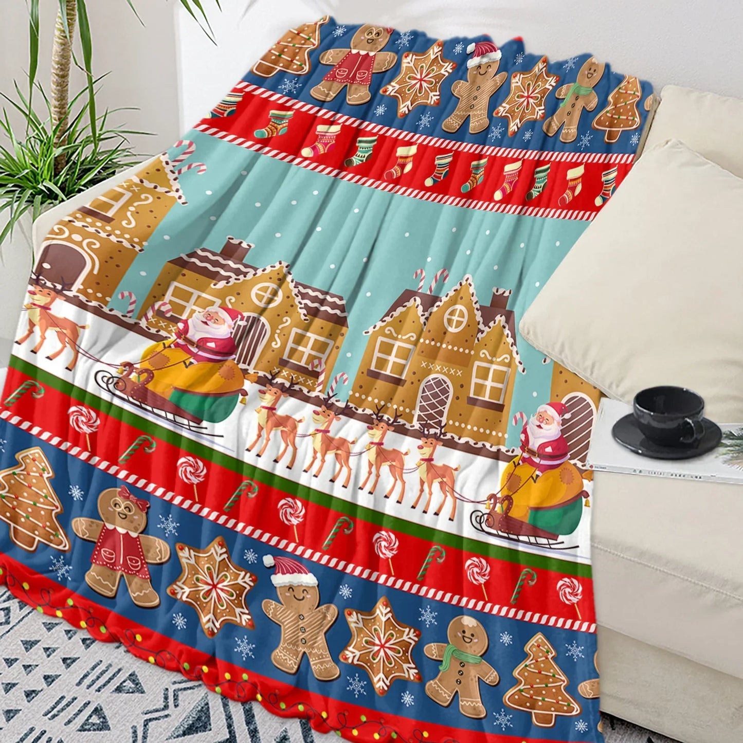 Plush Throw Blankets