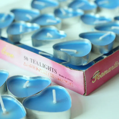 Heart-shaped Tea Candles
