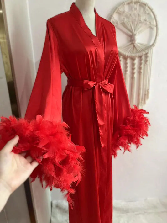 Luxurious Boudoir Gown