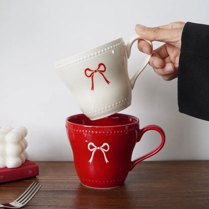 Bowknot Ceramic Mug
