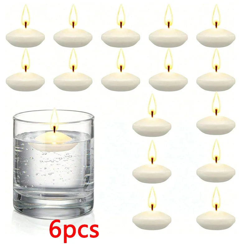 Floating Disc Candles