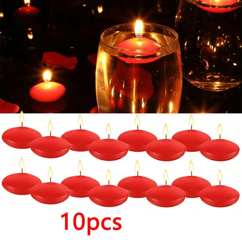 Floating Disc Candles