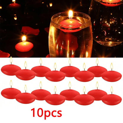 Floating Disc Candles