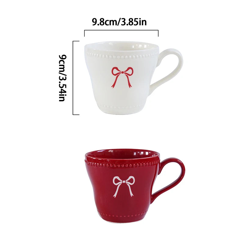 Bowknot Ceramic Mug